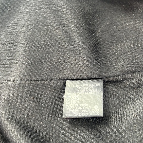 Tahari Fit & Flare Short Sleeve Dress with Side Pockets - Picture 10 of 10